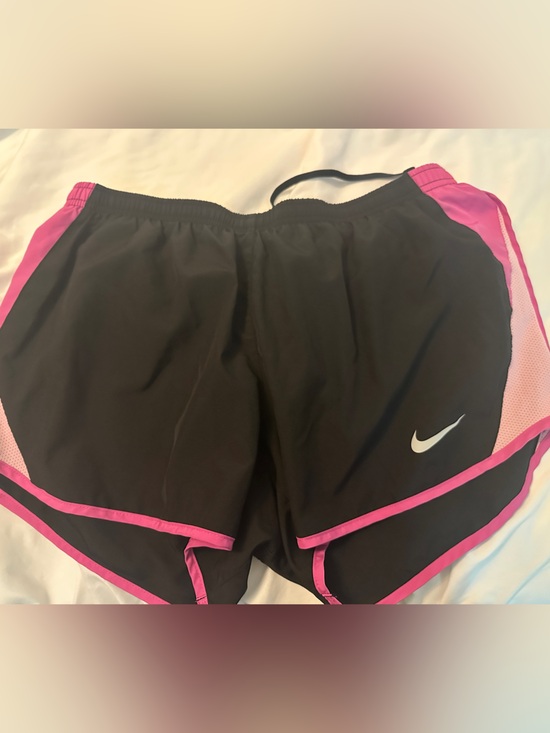 Nike Pants - Nike Dri-FIT Black Athletic Top with White Logo